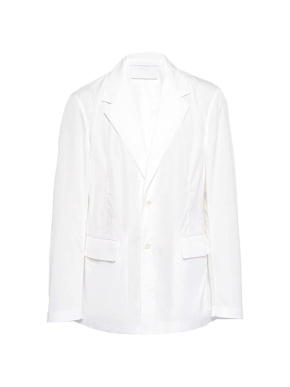 Mens Single Breasted Cotton Jacket Product Image