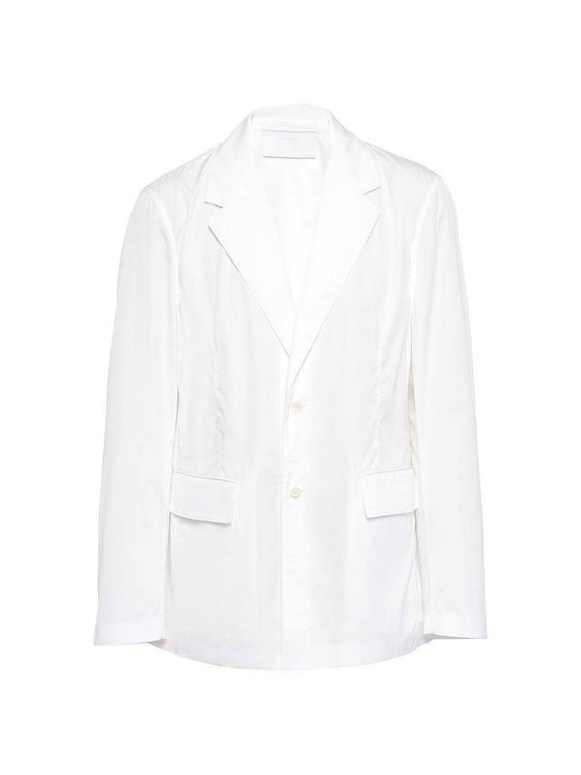 Mens Single Breasted Cotton Jacket Product Image