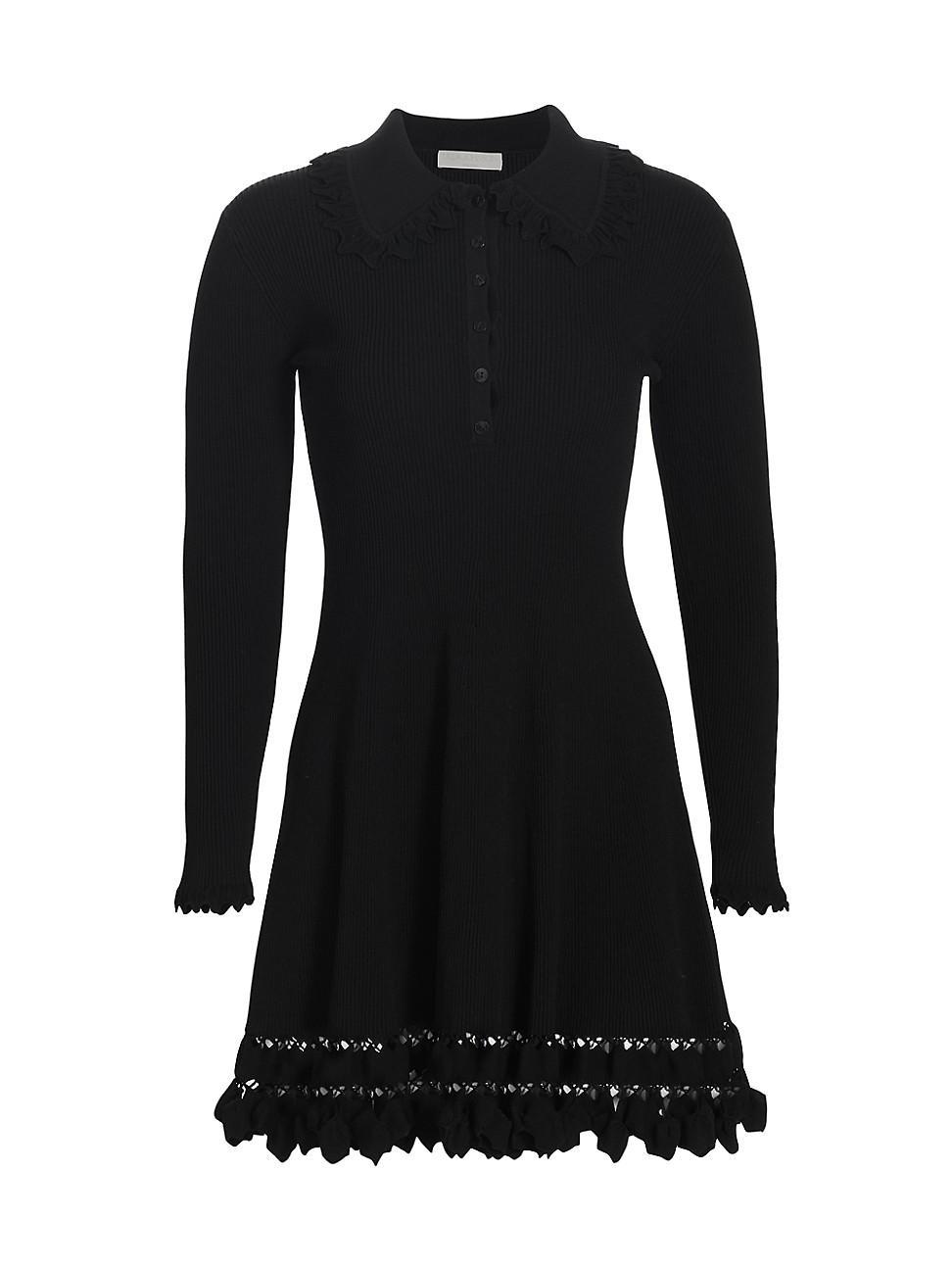 Womens Cybil Rib-Knit Minidress Product Image