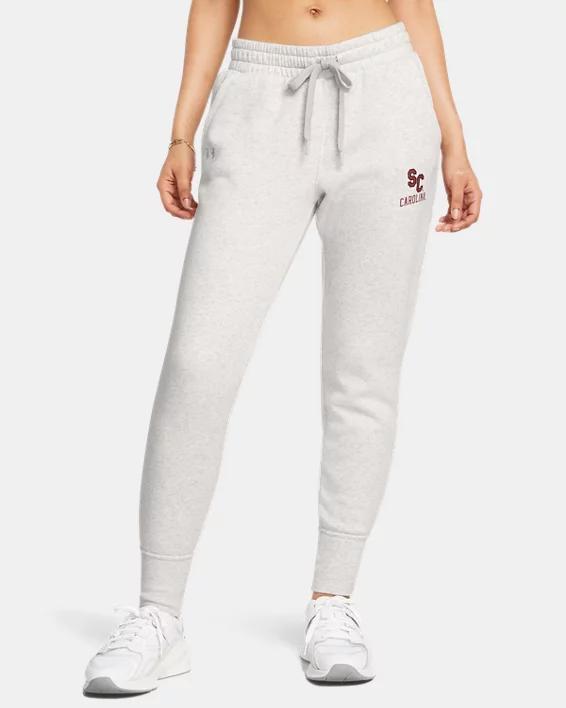 Womens UA Rival Fleece Collegiate Joggers Product Image