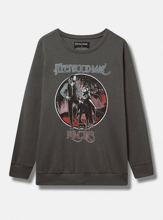 Fleetwood Mac Cozy Fleece Crew Sweatshirt Product Image