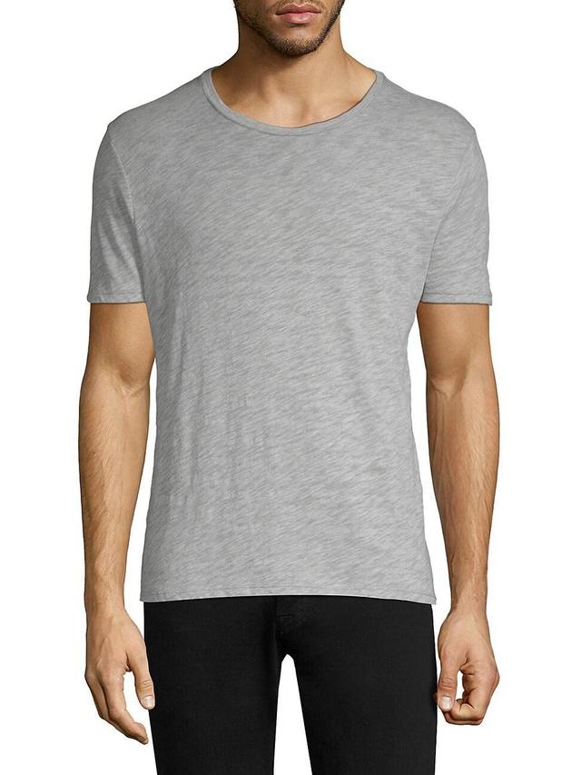 Mens Slub Cotton Crewneck Tee Product Image