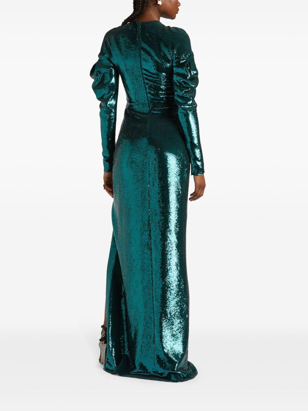 sequin-embellished maxi dress Product Image