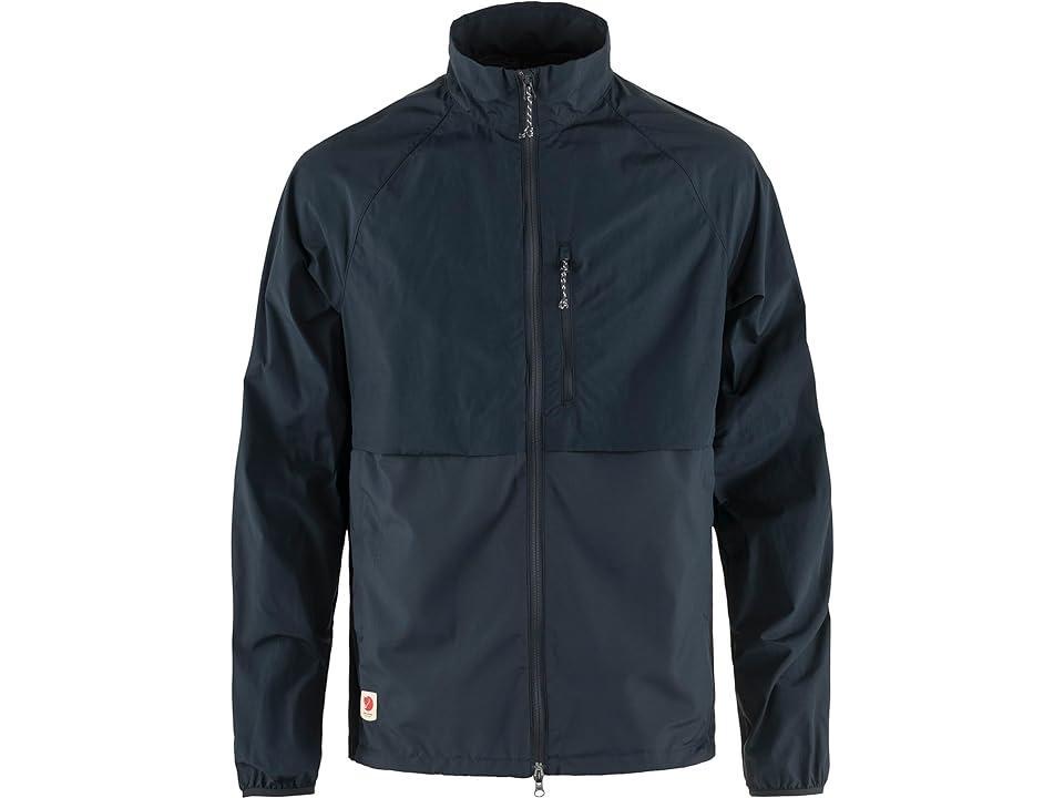 Fjallraven HC Hybrid Wind Jacket (Dark ) Men's Jacket Product Image