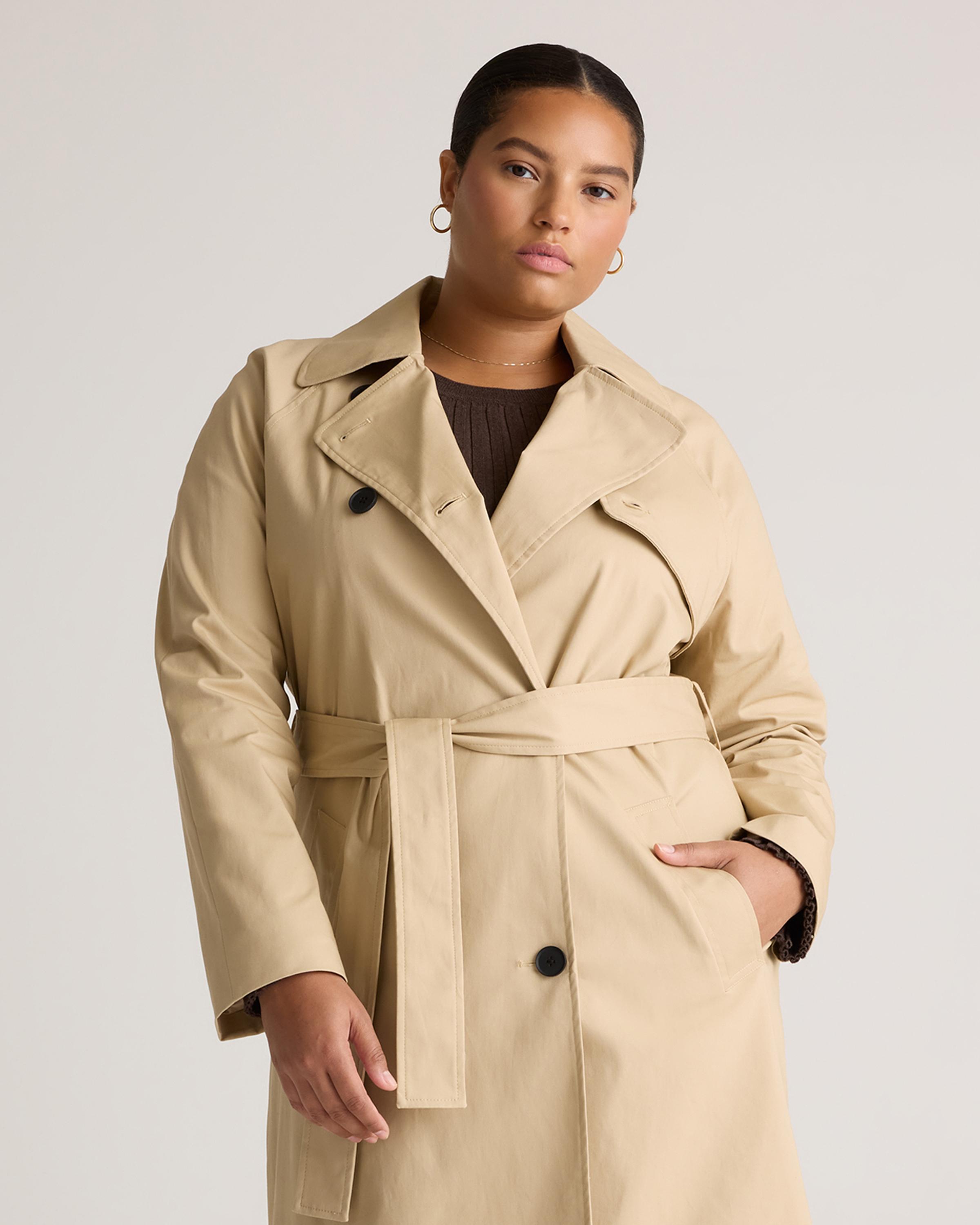 Women's Comfort Stretch Trench Coat product image