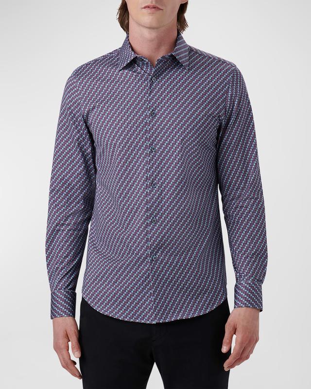 Bugatchi James OoohCotton Illusion Print Button-Up Shirt Product Image