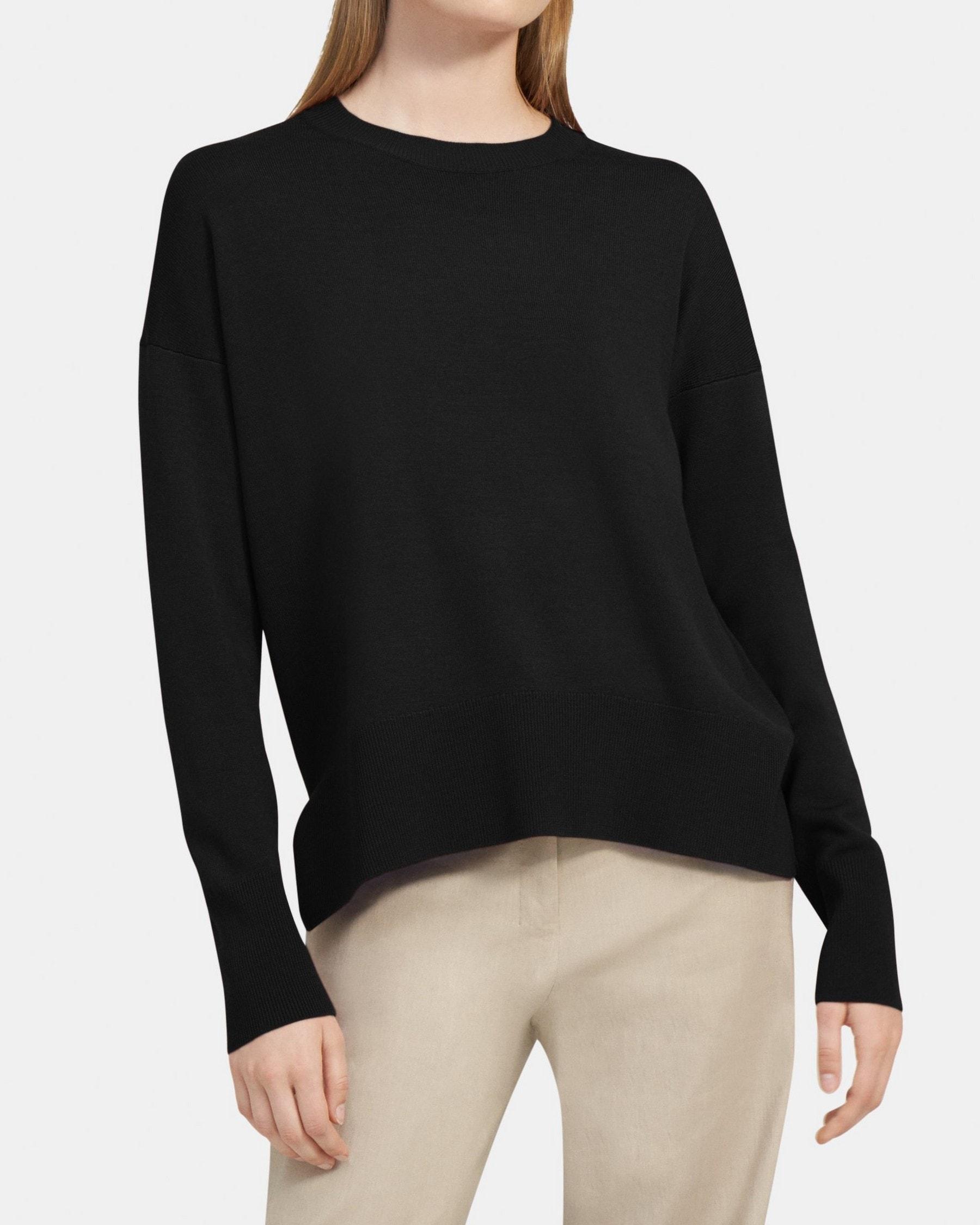 Crewneck Sweater in Ace Wool Product Image