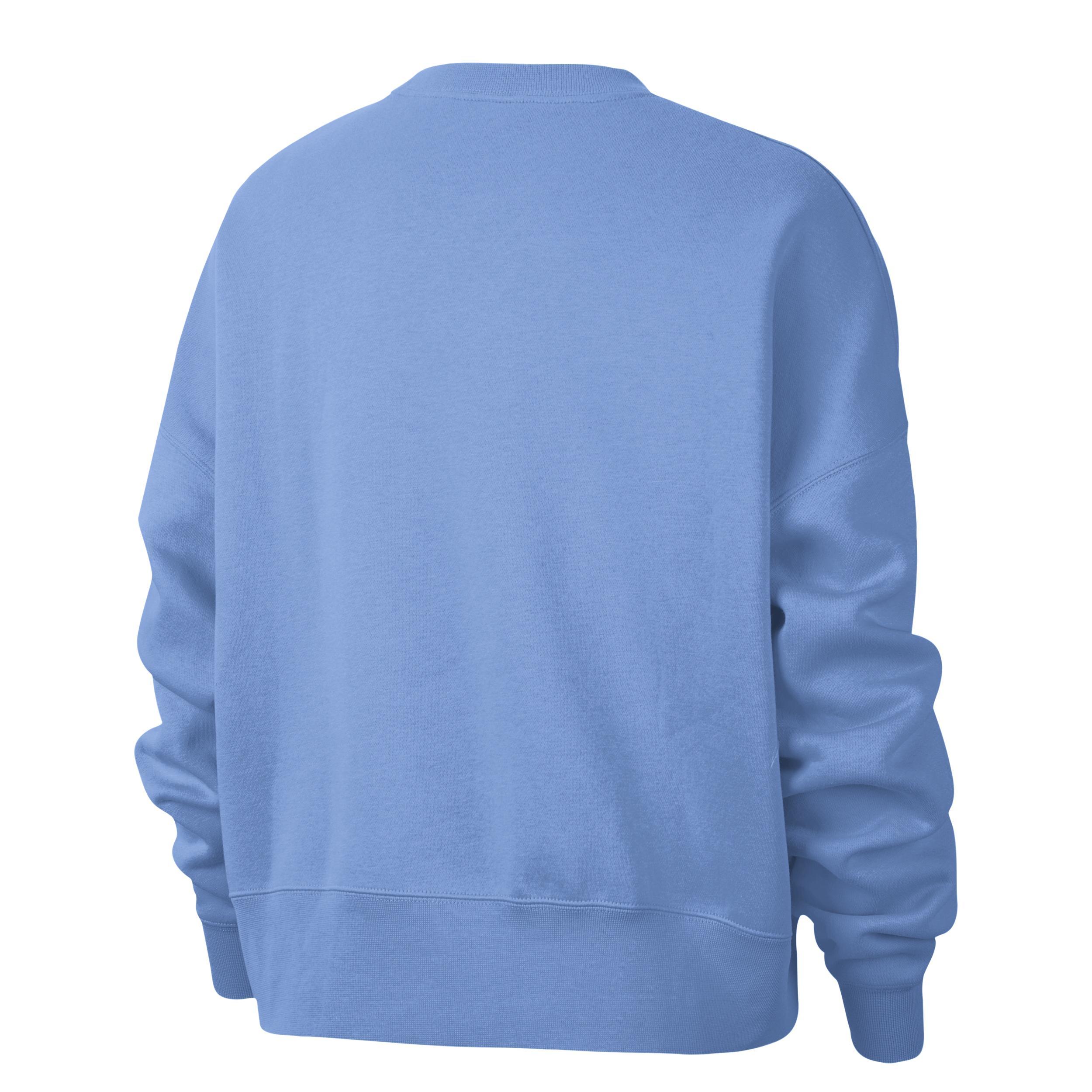 UNC Nike Women's College Crew-Neck Sweatshirt Product Image