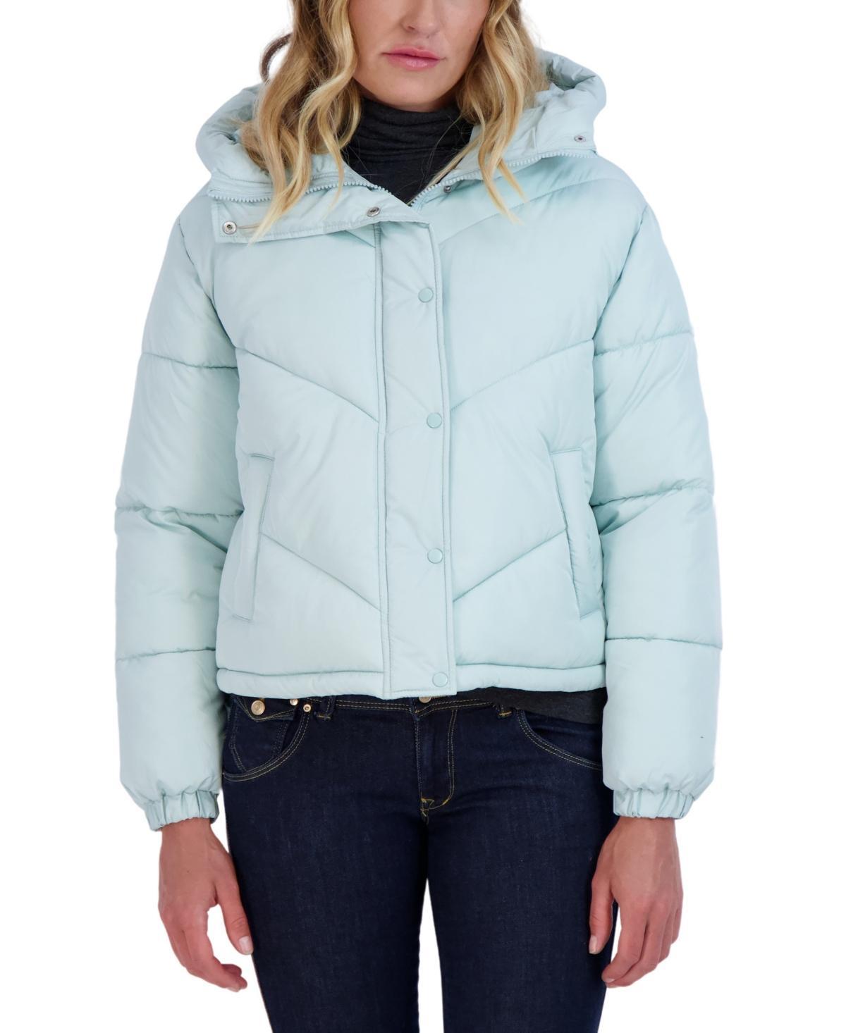 Sebby Juniors Women Short Hooded Puffer Jacket Product Image