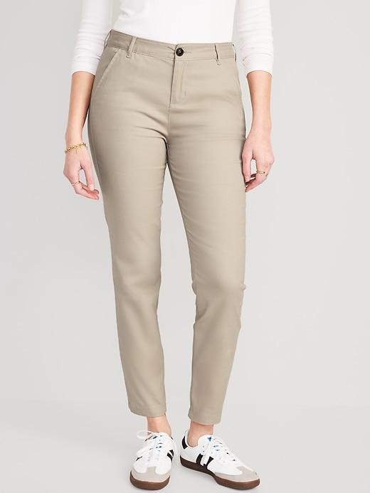 High-Waisted Wow Skinny Pants Product Image