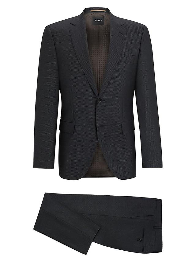 Mens Regular-Fit Suit in Wool Product Image