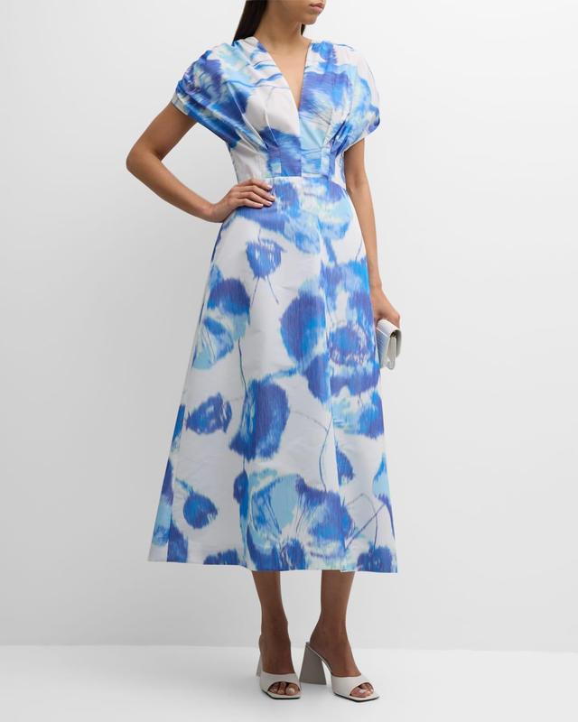 Isabel Floral Print Maxi Dress Product Image