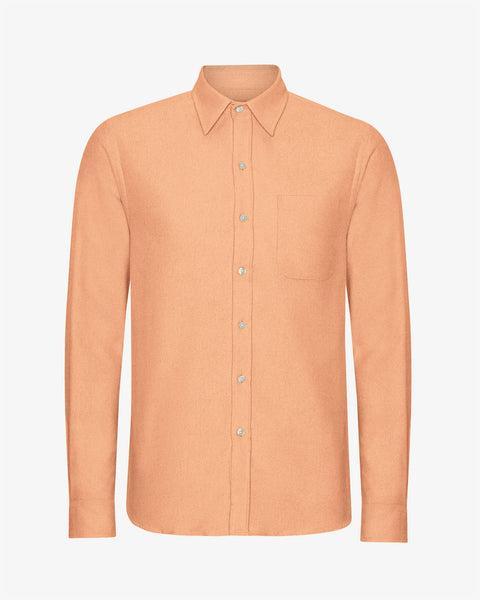 Organic Flannel Shirt - Sandstone Orange Product Image