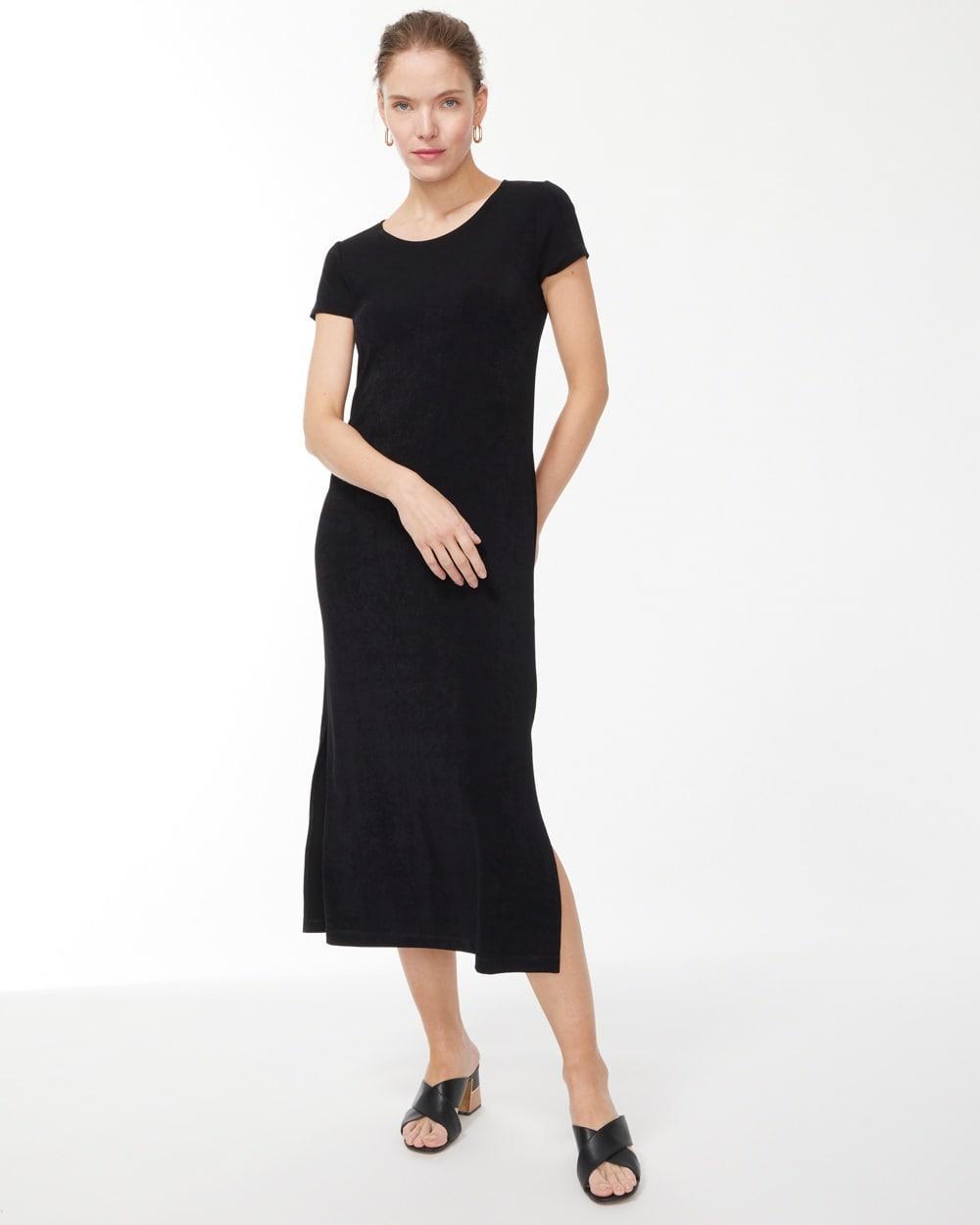 Women's Travelers Classic Short Sleeve Maxi Dress Product Image