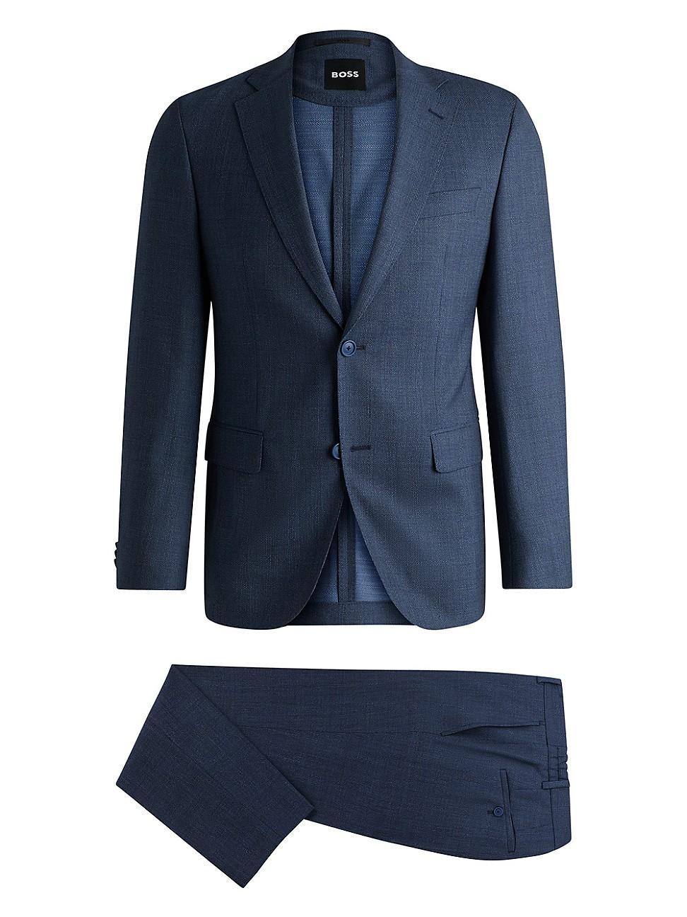 Mens Slim Fit Suit in Stretch Wool Product Image