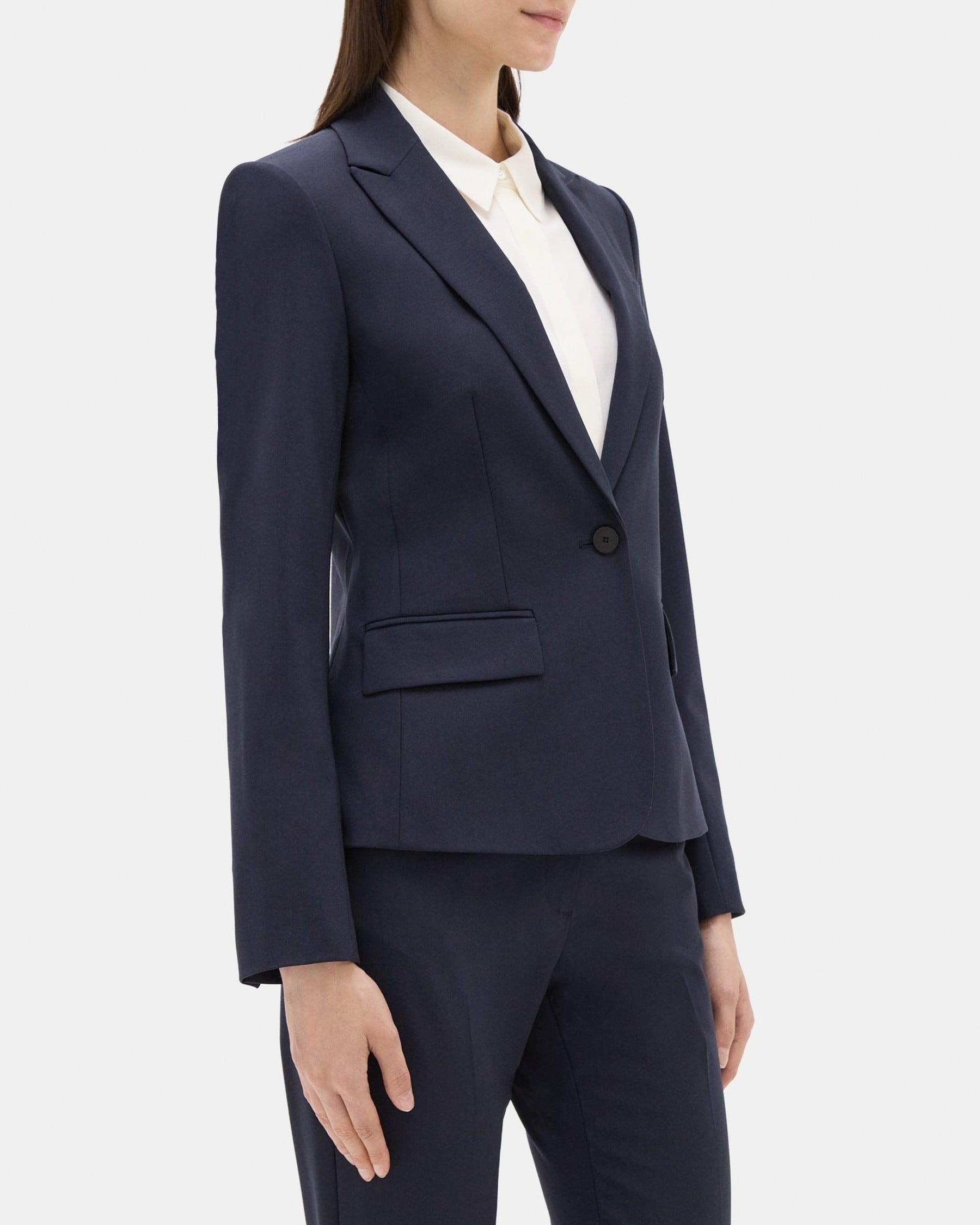 Slim-Fit Blazer in Sevona Stretch Wool Product Image