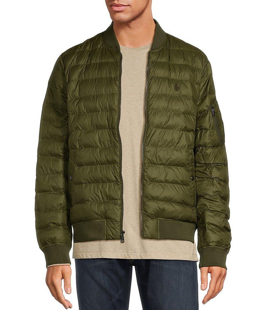 Polo Ralph Lauren Colden Packable Quilted Bomber Jacket Product Image