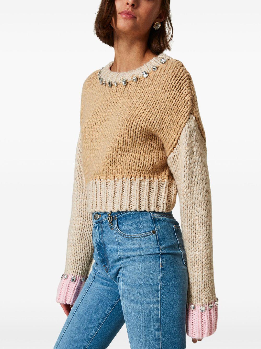 colour-block jumper  Product Image