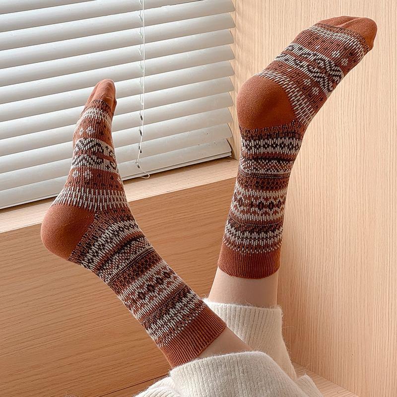 Patterned Socks / Set Product Image