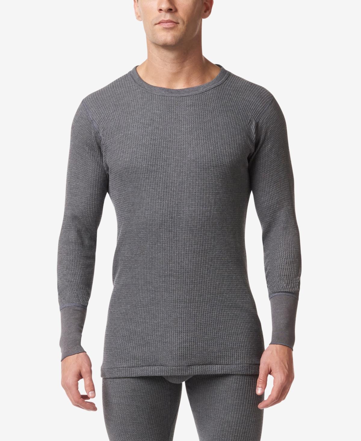 Stanfields Mens Essentials Waffle Knit Thermal Long Sleeve Undershirt Product Image