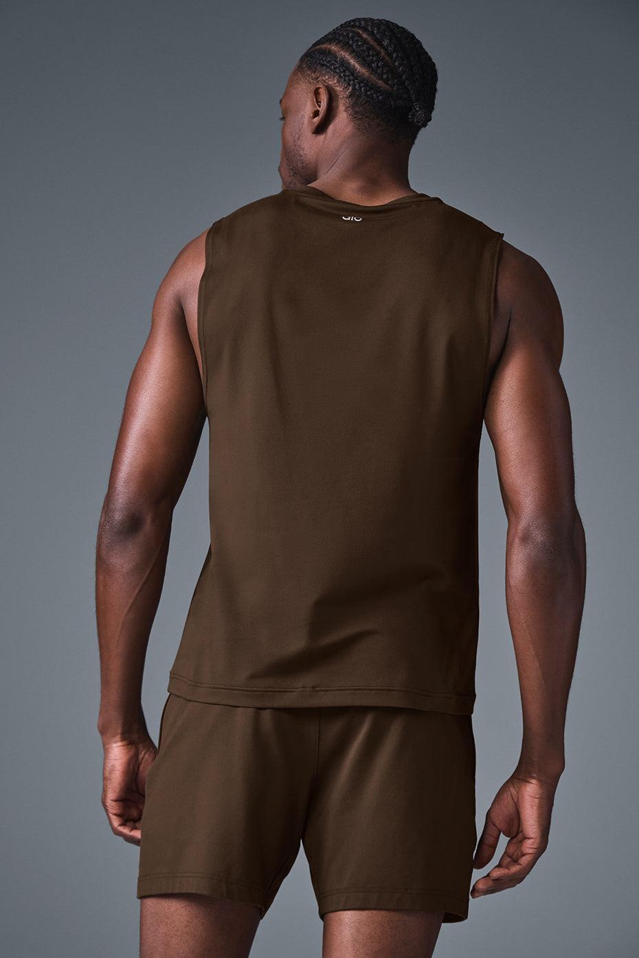 Conquer Muscle Tank - Espresso Male Product Image