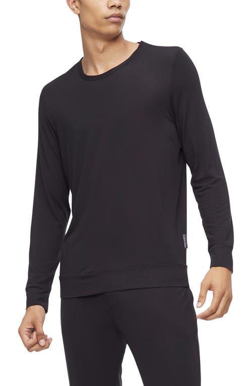 Calvin Klein Ultra Soft Modern Lounge Sweatshirt Product Image