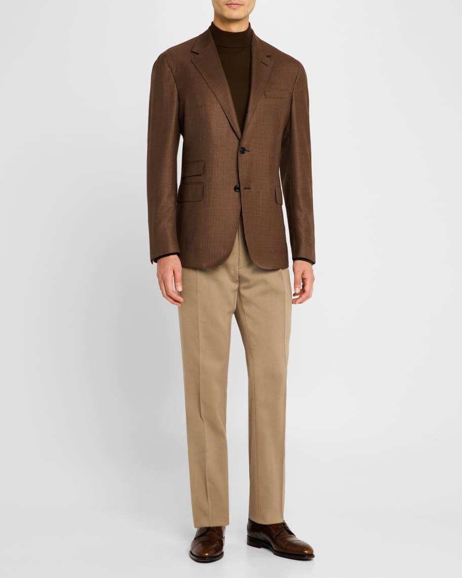 Men's Wool and Cashmere Glen Check Sport Coat Product Image