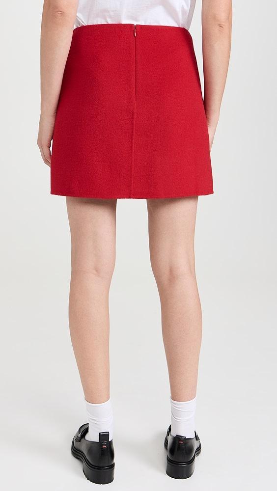 Madewell Double Face Mini Skirt | Shopbop Product Image