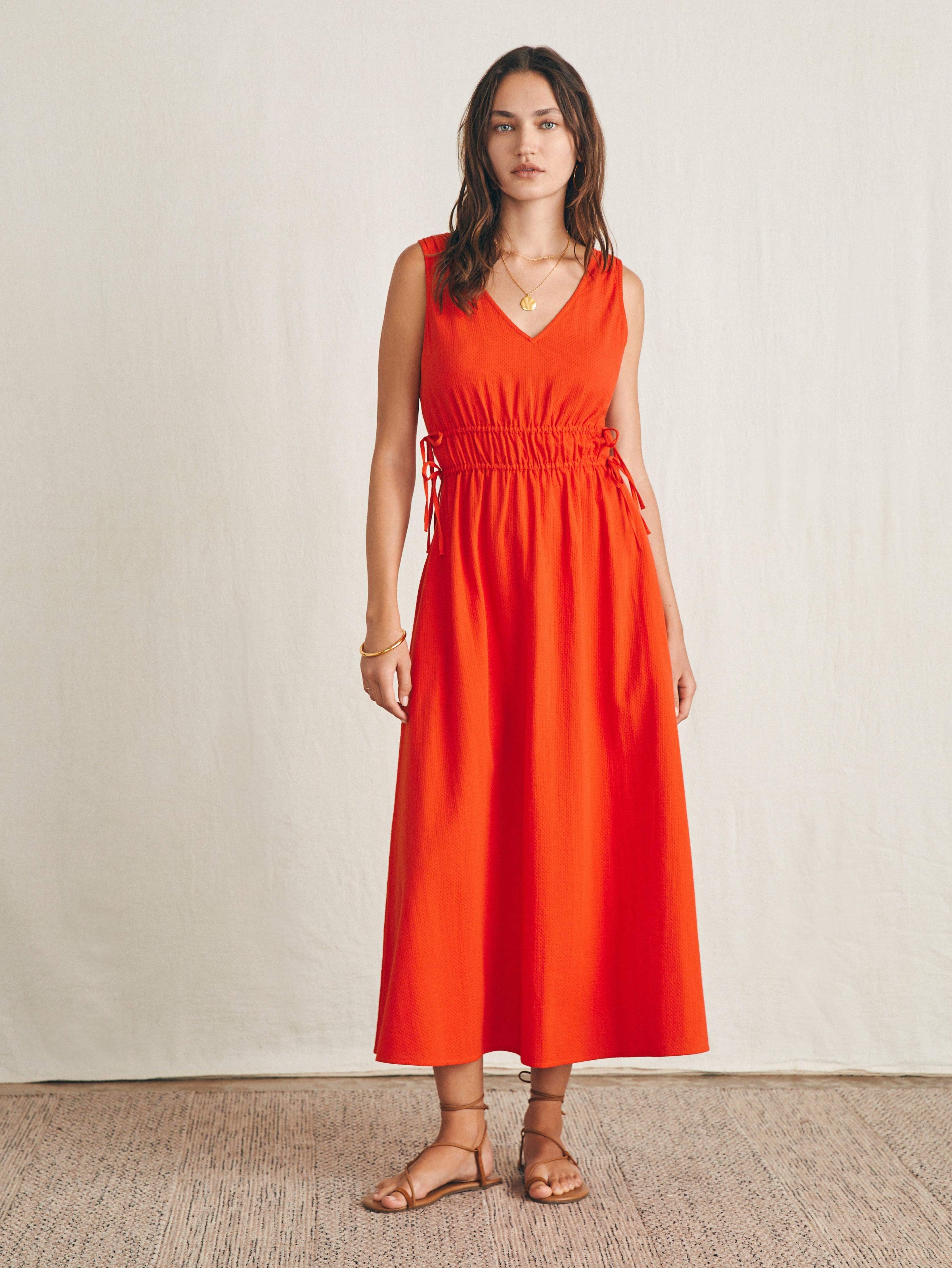 Sandbar Maxi Dress - Poppy Red Female Product Image