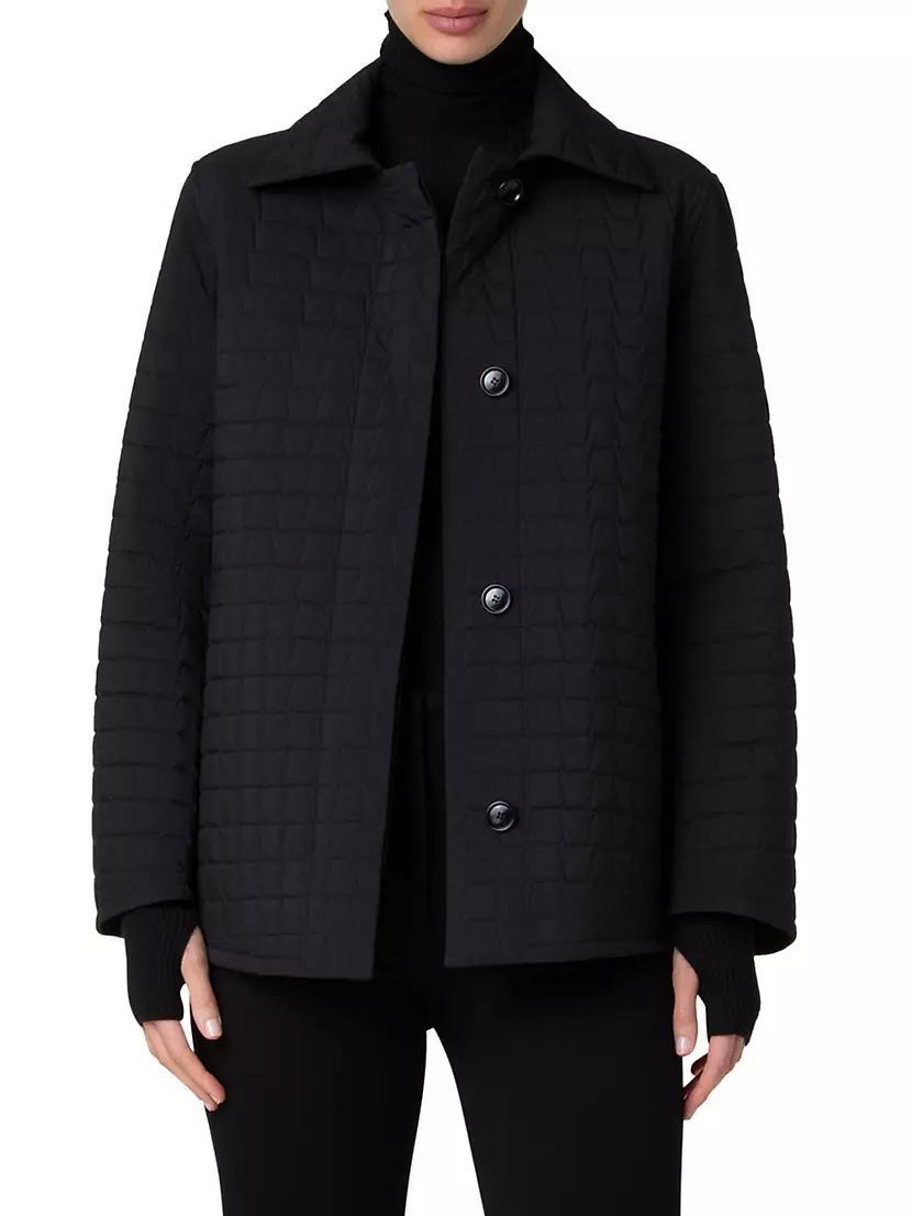 Wheeler Grid Quilted Coat Product Image