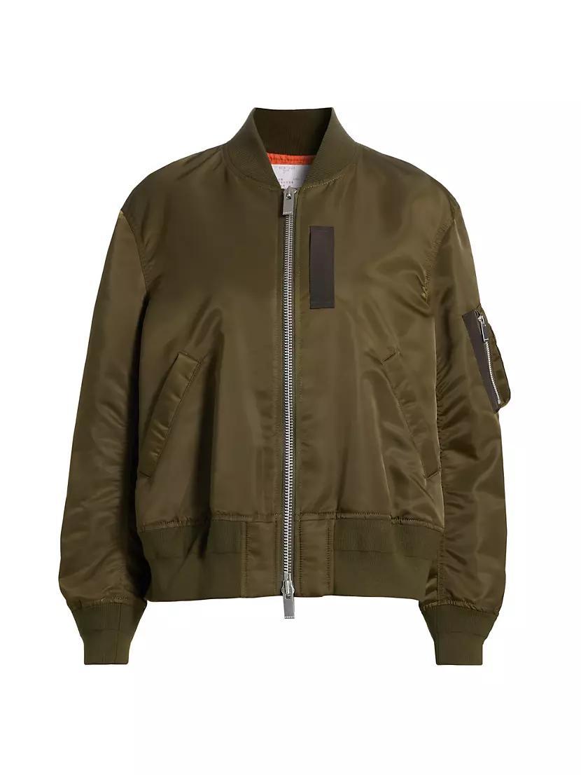 Twill Bomber Jacket product image