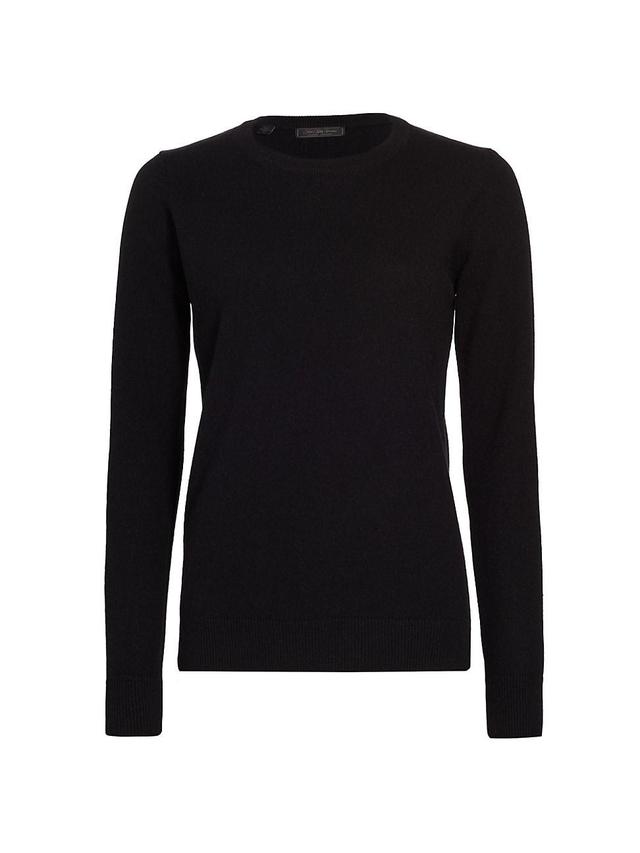 Womens Crewneck Cashmere Pullover Sweater Product Image