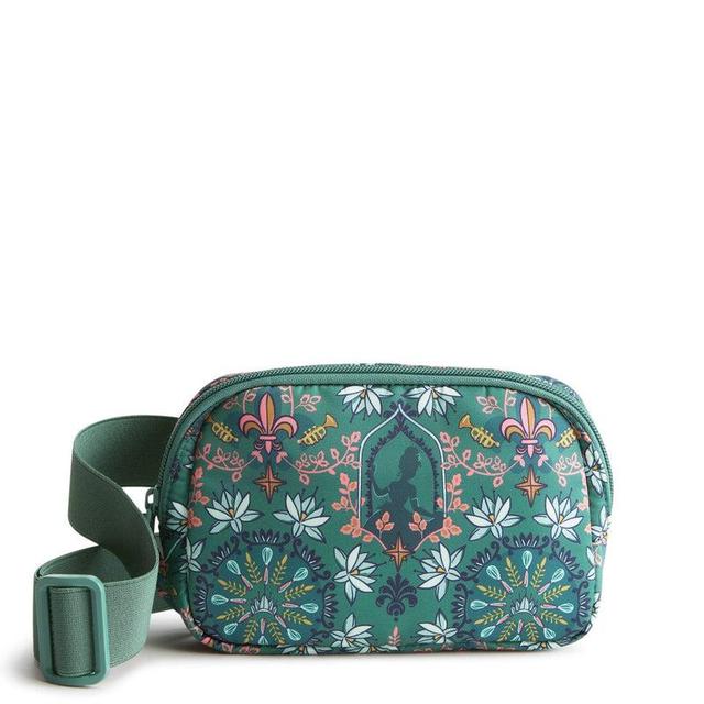 Vera Bradley Disney Woodward Small Belt Bag Women in Green/Pink Product Image