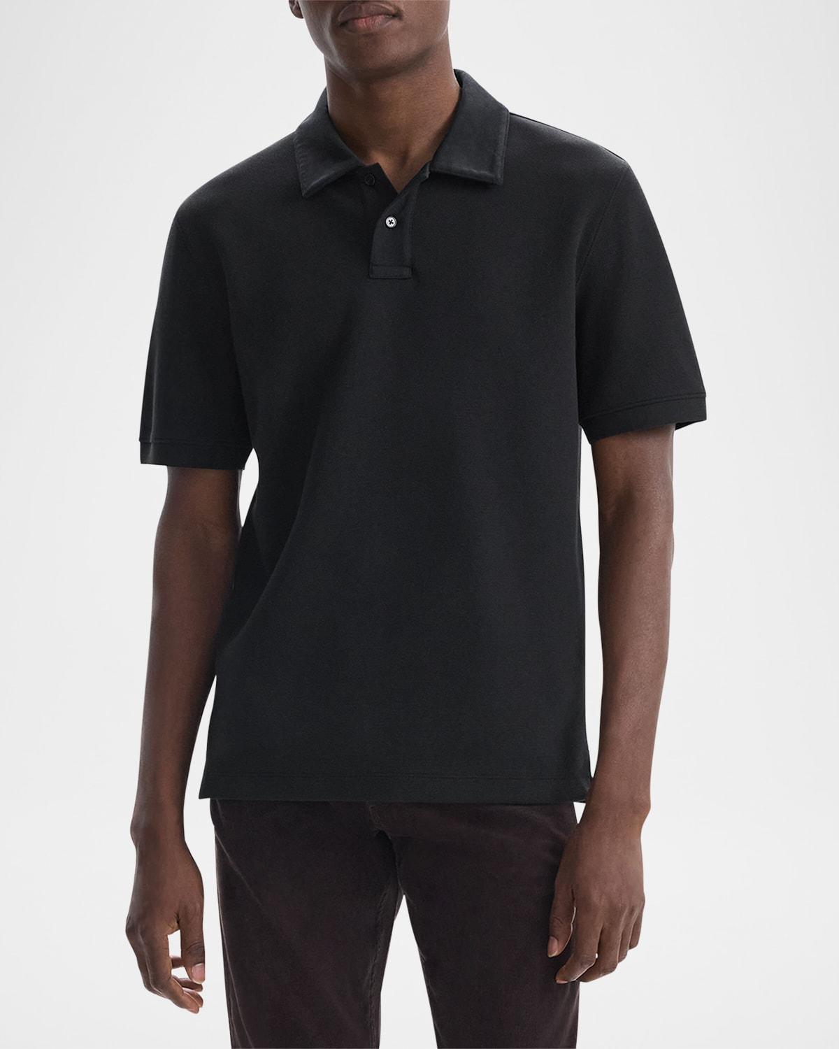 Mens Delroy Cotton-Blend Polo Shirt Product Image