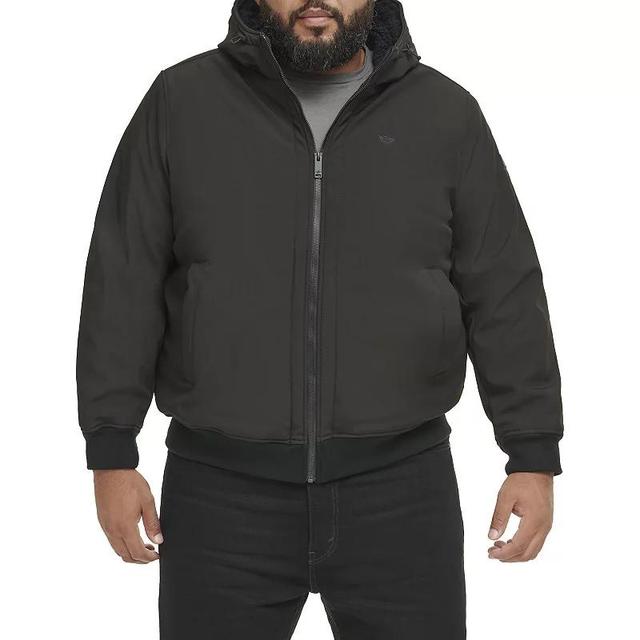 Big & Tall Dockers Softshell Sherpa Lined Bomber jacket, Mens Product Image