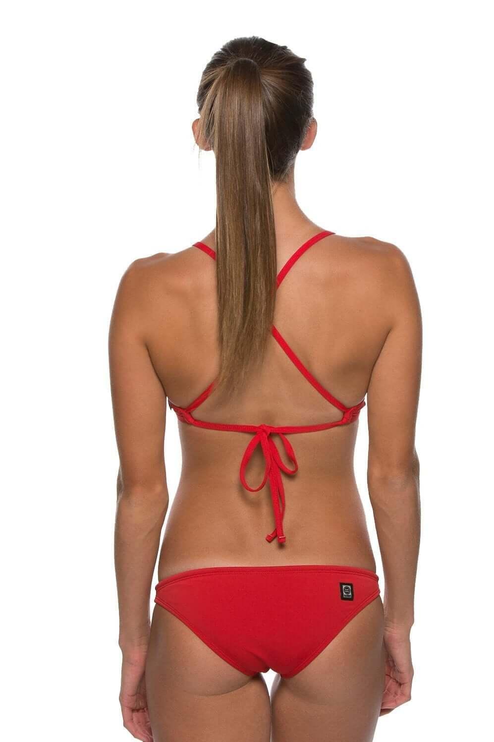 Europe Bikini Bottom - Red Female Product Image