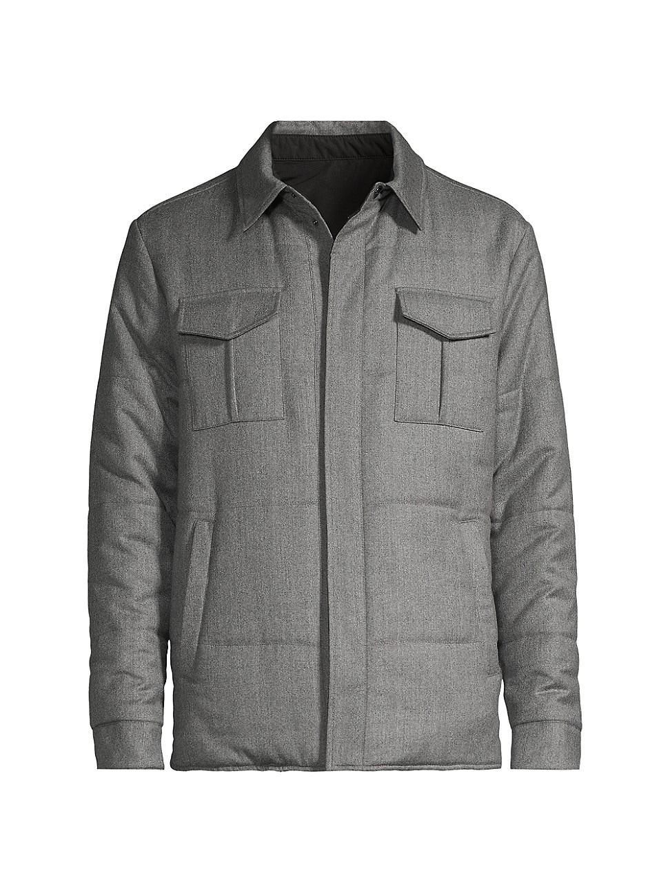 Mens Impeccable Wool Shirt Jacket Product Image