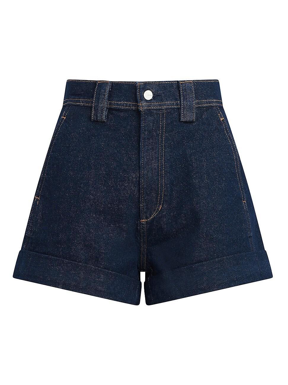 Womens Avery High-Rise Denim Shorts product image