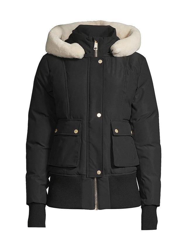 Womens Fordham Shearling Down Jacket Product Image