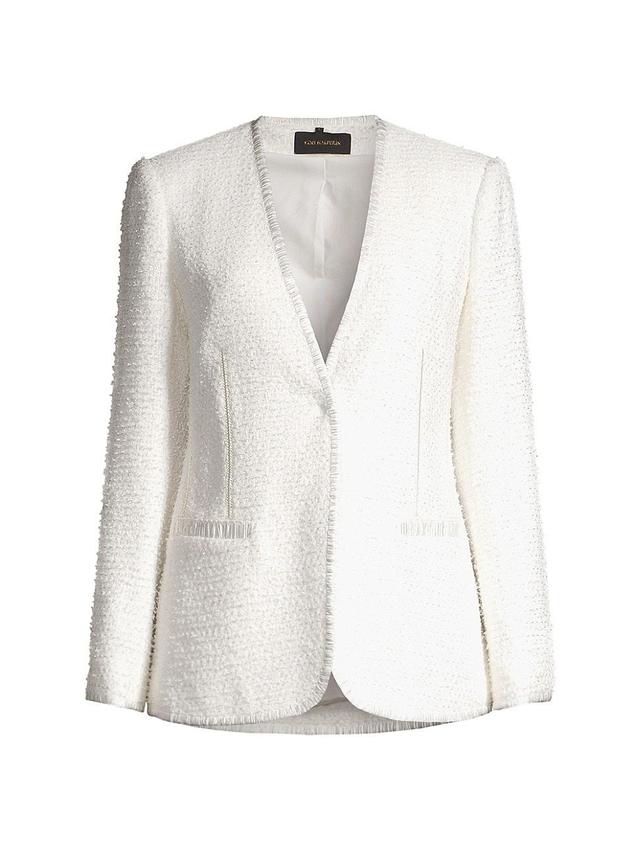 Womens Evangeline Tweed Jacket Product Image