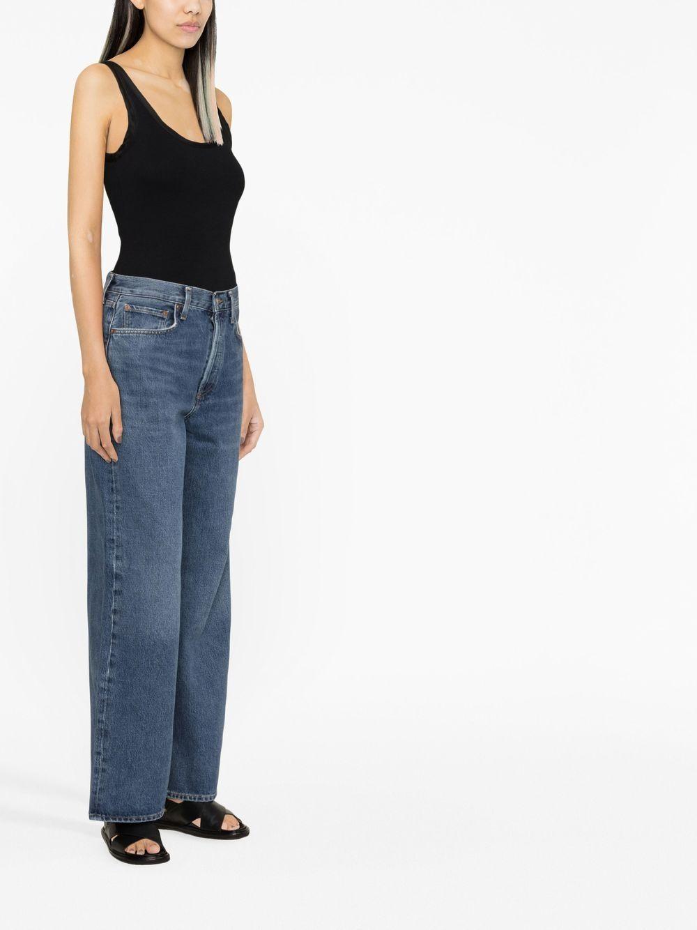 wide-leg baggy jeans Product Image