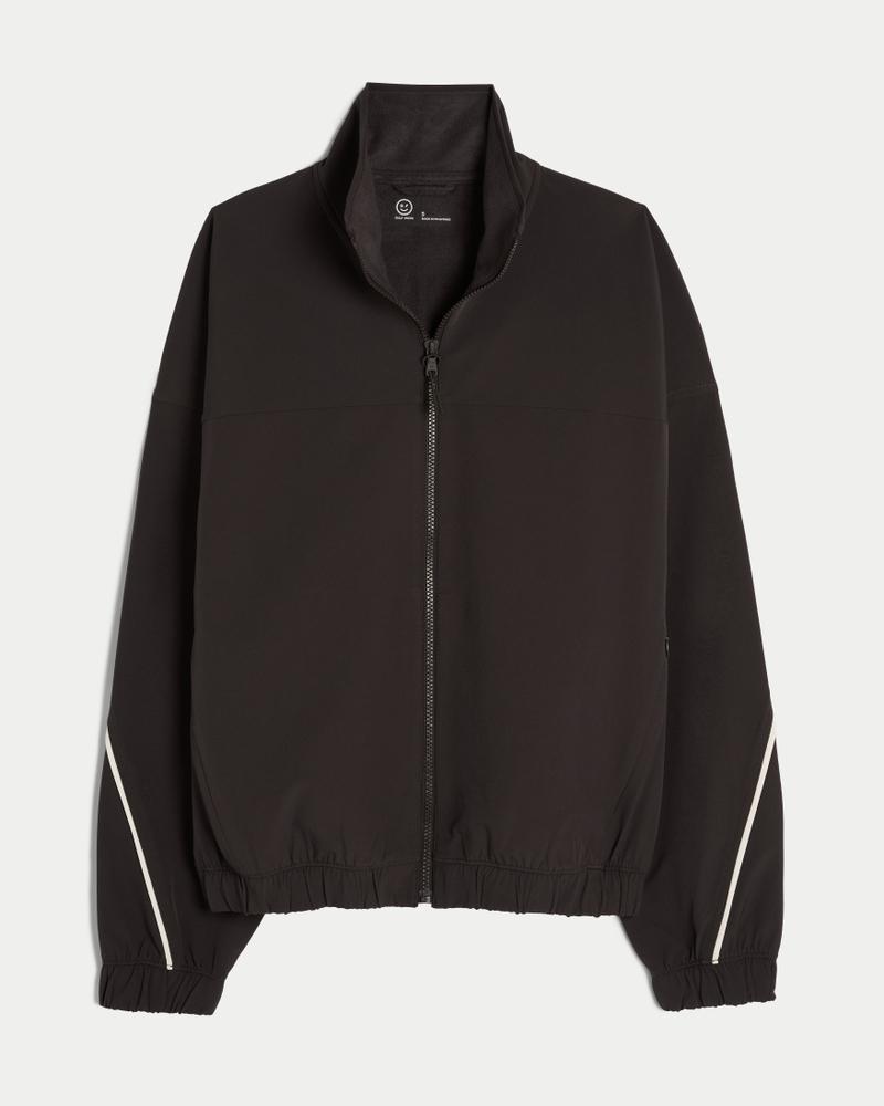 Gilly Hicks Cozy Lined Track Jacket Product Image