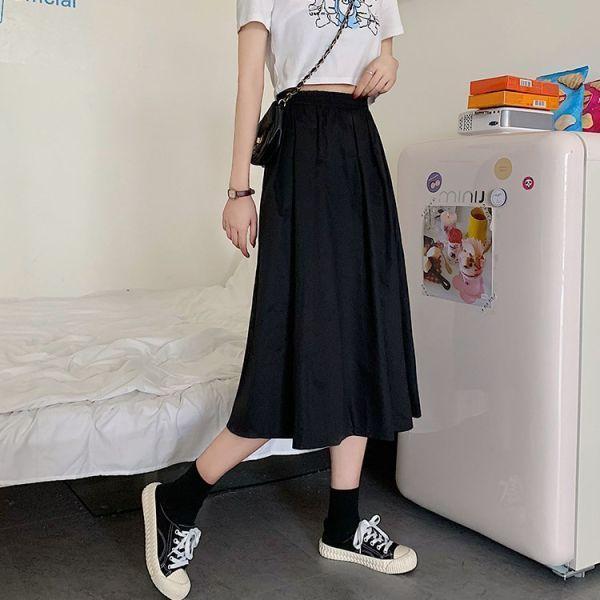 Plain A-Line Skirt Product Image