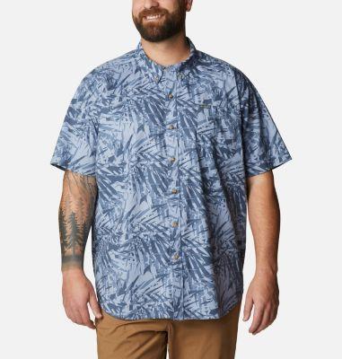 Columbia Men's Rapid Rivers Printed Short Sleeve Shirt Big- Product Image