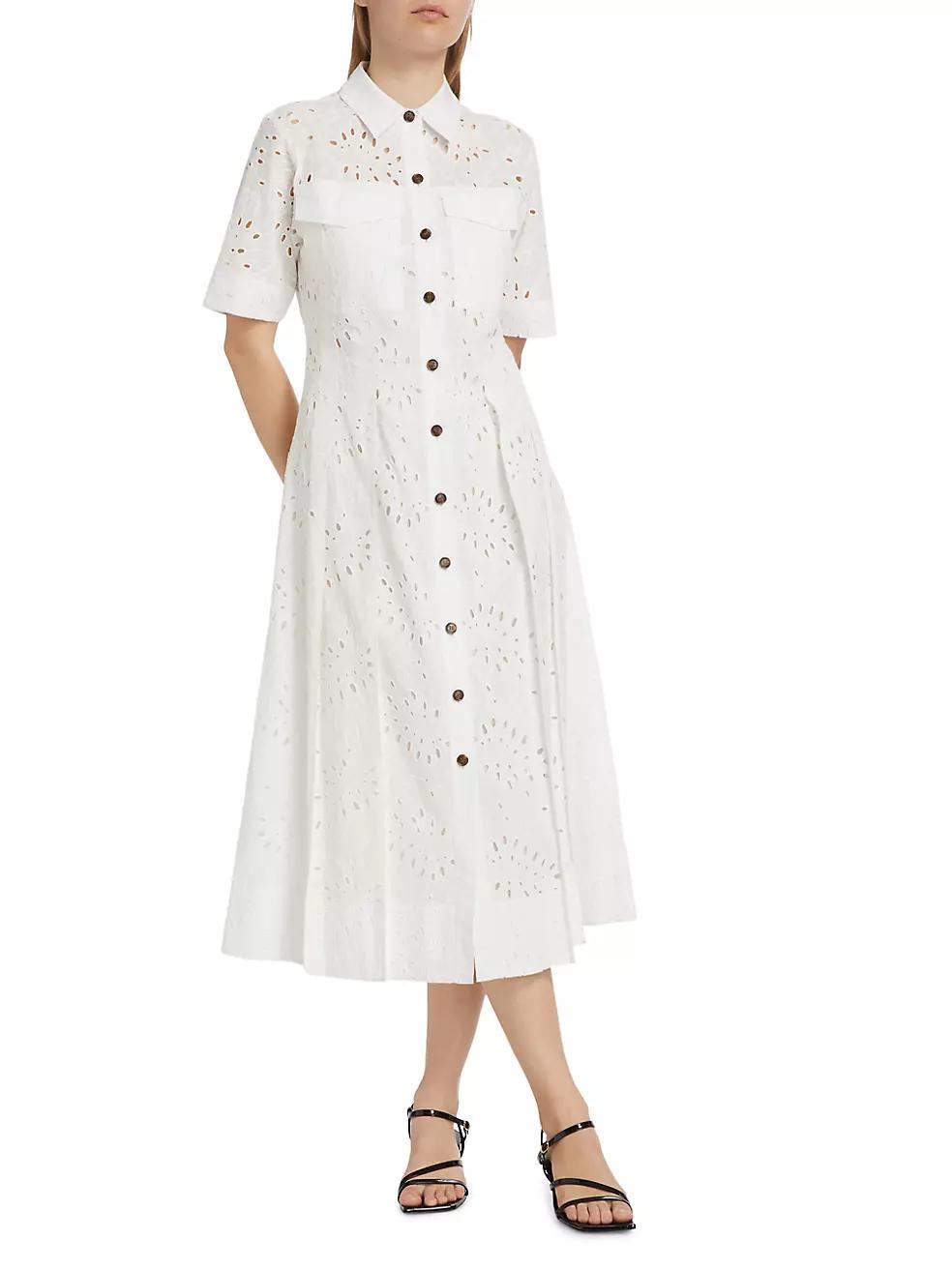 Lincoln Eyelet Utility Shirtdress Product Image