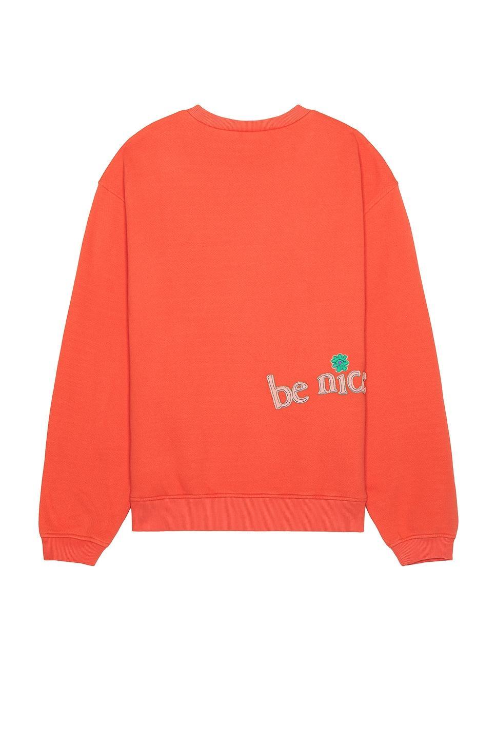 ERL Men Red Venice Crewneck Knit in Red Product Image