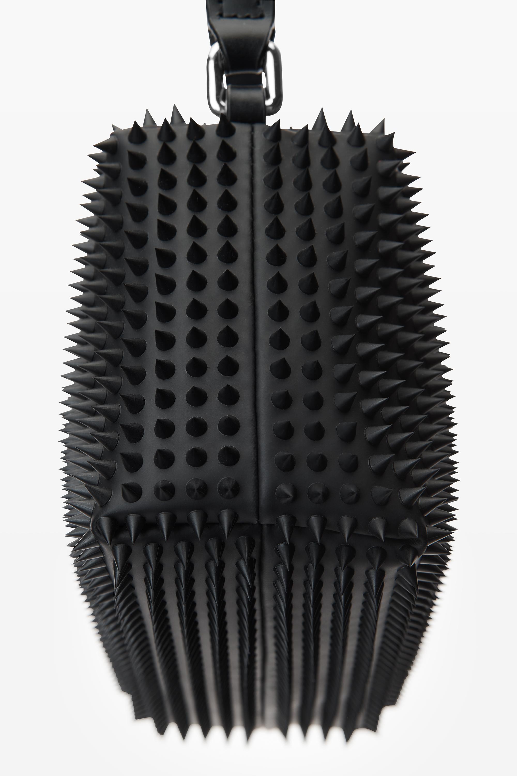 Heiress Pouch In Rubberized Spikes Product Image