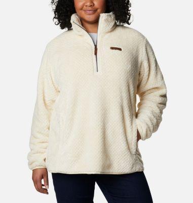 Columbia Womens Fire Side Quarter Zip Sherpa Fleece - Plus Size- Product Image