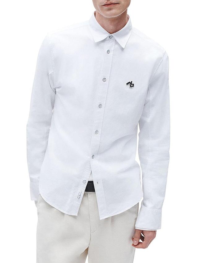 Mens Tomlin Monster Oxford Sport Shirt Product Image