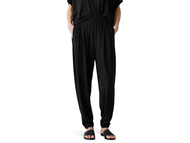 Eileen Fisher Pleated Lantern Jogger Women's Dress Pants Product Image